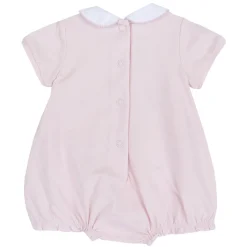 Pagliaccetto, apertura sulla schiena e a patello