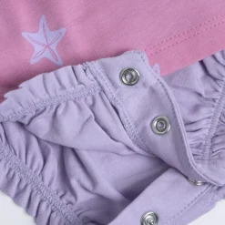 Pagliaccetto, apertura sulla schiena e a patello