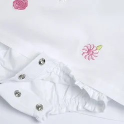 Pagliaccetto, apertura sulla schiena e a patello