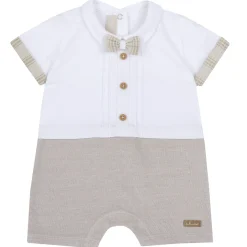 Pagliaccetto elegante, in cotone, apertura sulla schiena e a patello