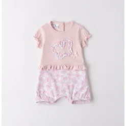 Pagliaccetto finto doppio ao + applicazione