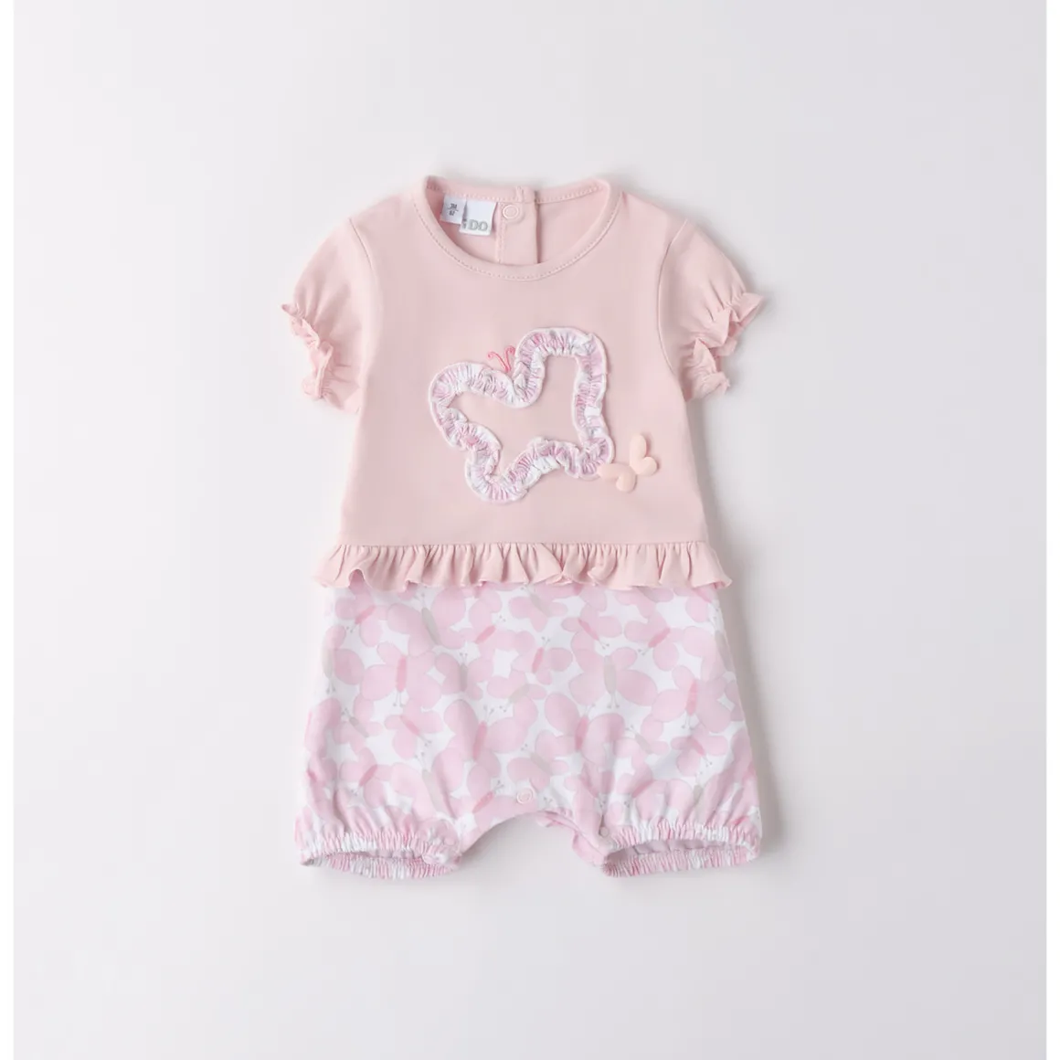 Pagliaccetto finto doppio ao + applicazione