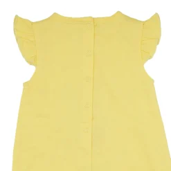 Pagliaccetto jersey bimba giallo