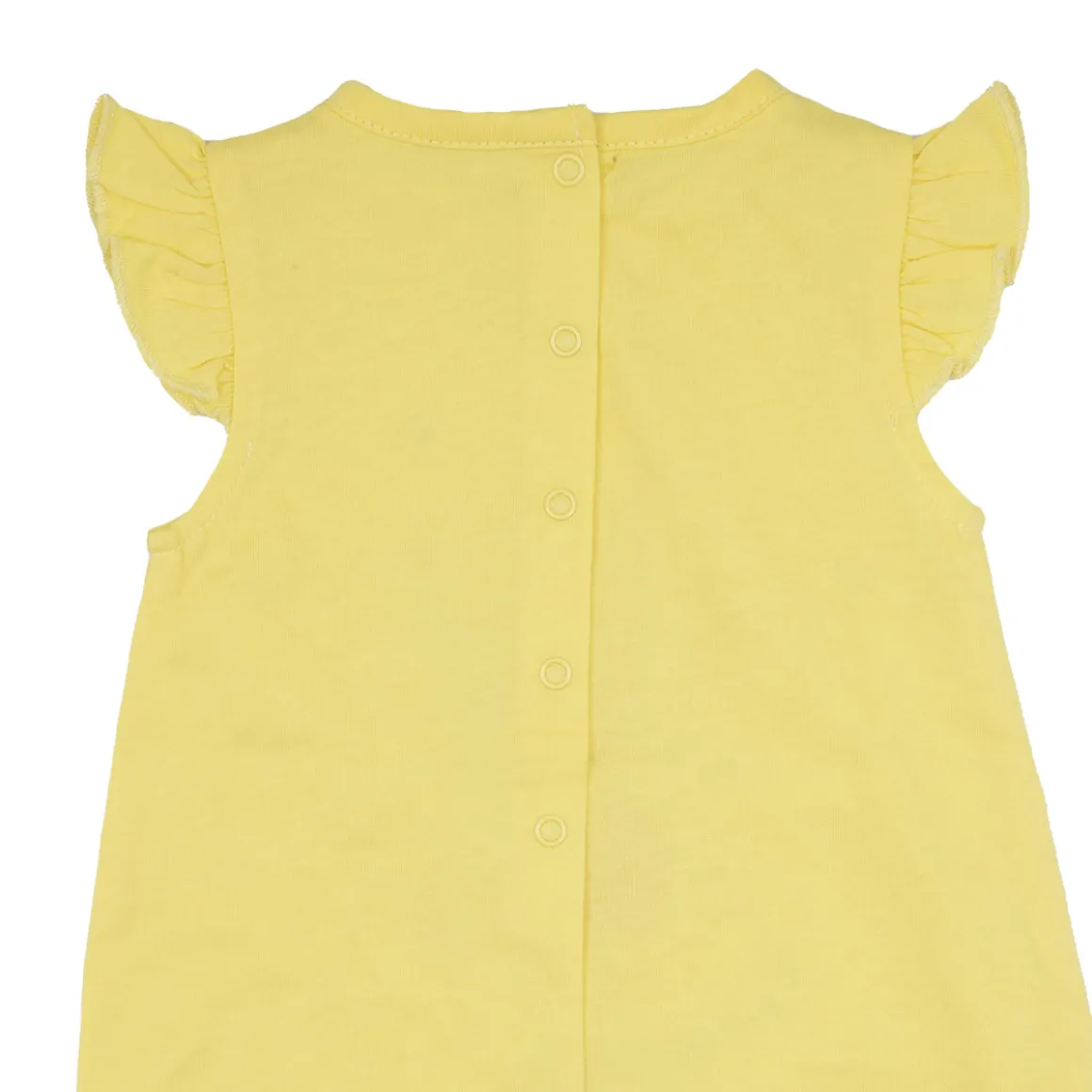 Pagliaccetto jersey bimba giallo