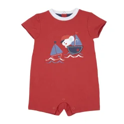 Pagliaccetto jersey bimbo rosso