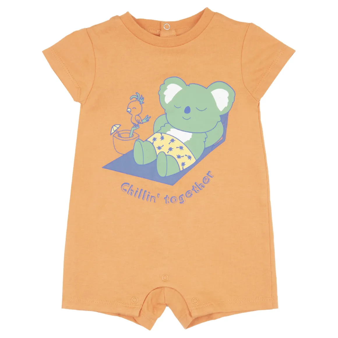 Pagliaccetto jersey bimbo arancione