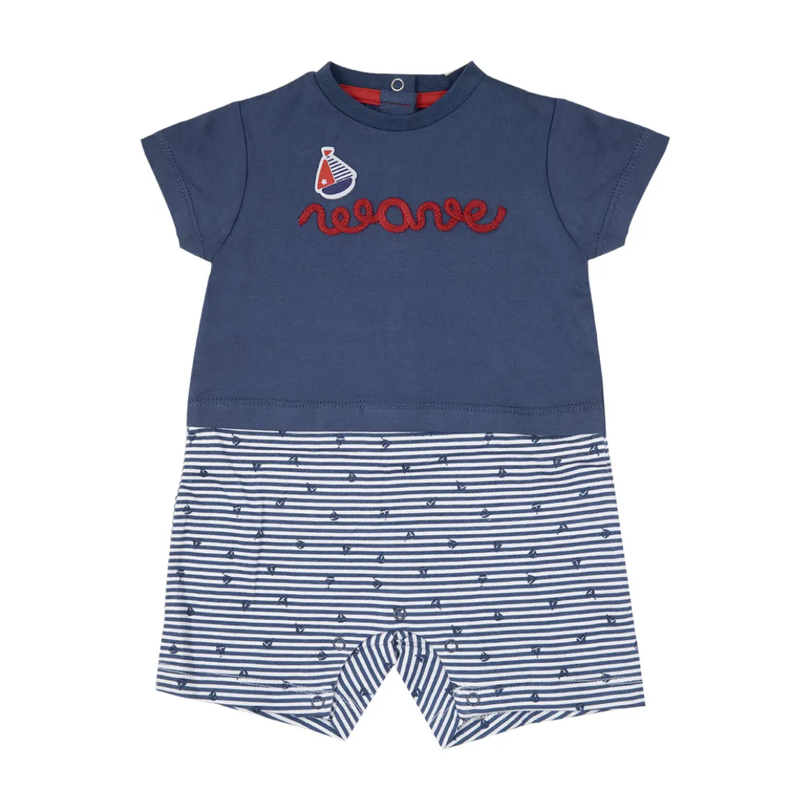 Pagliaccetto jersey bimbo blu