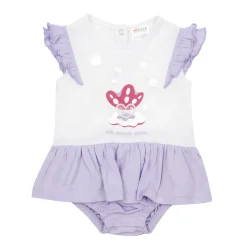 Pagliaccetto jersey con balza oeko tex