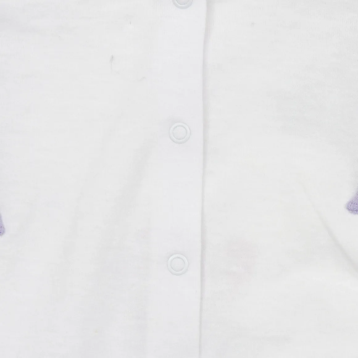 Pagliaccetto jersey con balza oeko tex