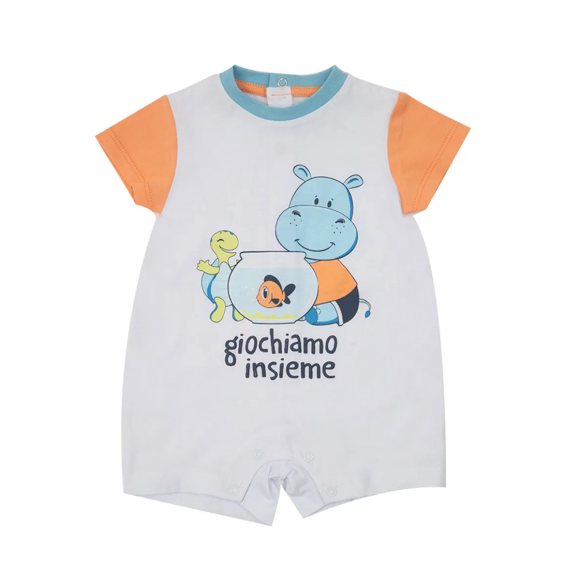 Pagliaccetto neonato hippo