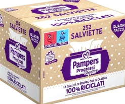 Pampers – salviette progressi quadri x252