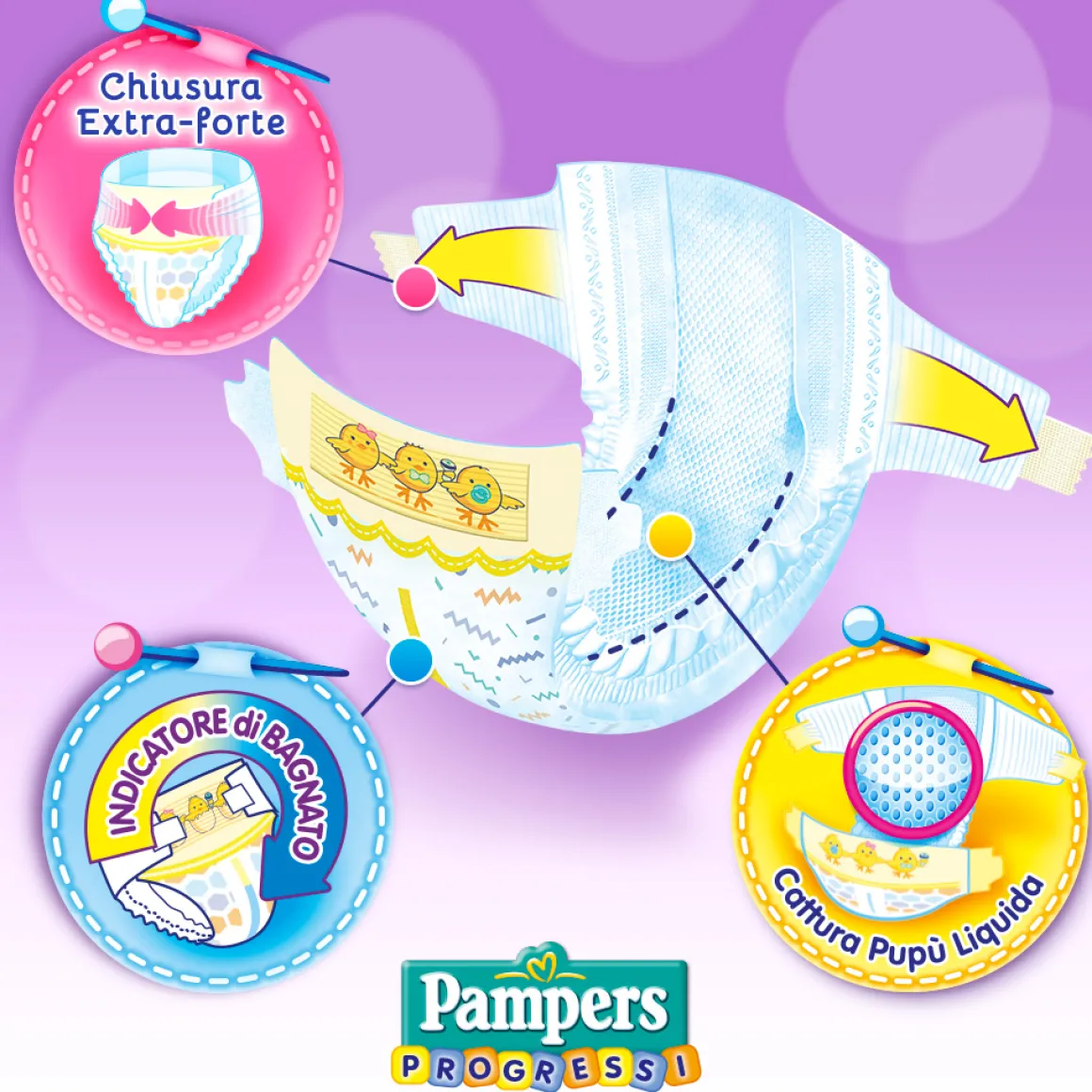 Pampers progressi micro taglia 0 (1-2.5 kg) – 24 pz