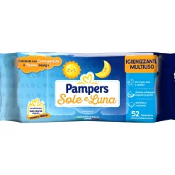 Pampers sole e luna wipes x52