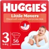 Pannolini little movers unisex grande t 3 56pz – huggies