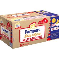 Pannolino sole & luna mutandino esa xl x78 – pampers