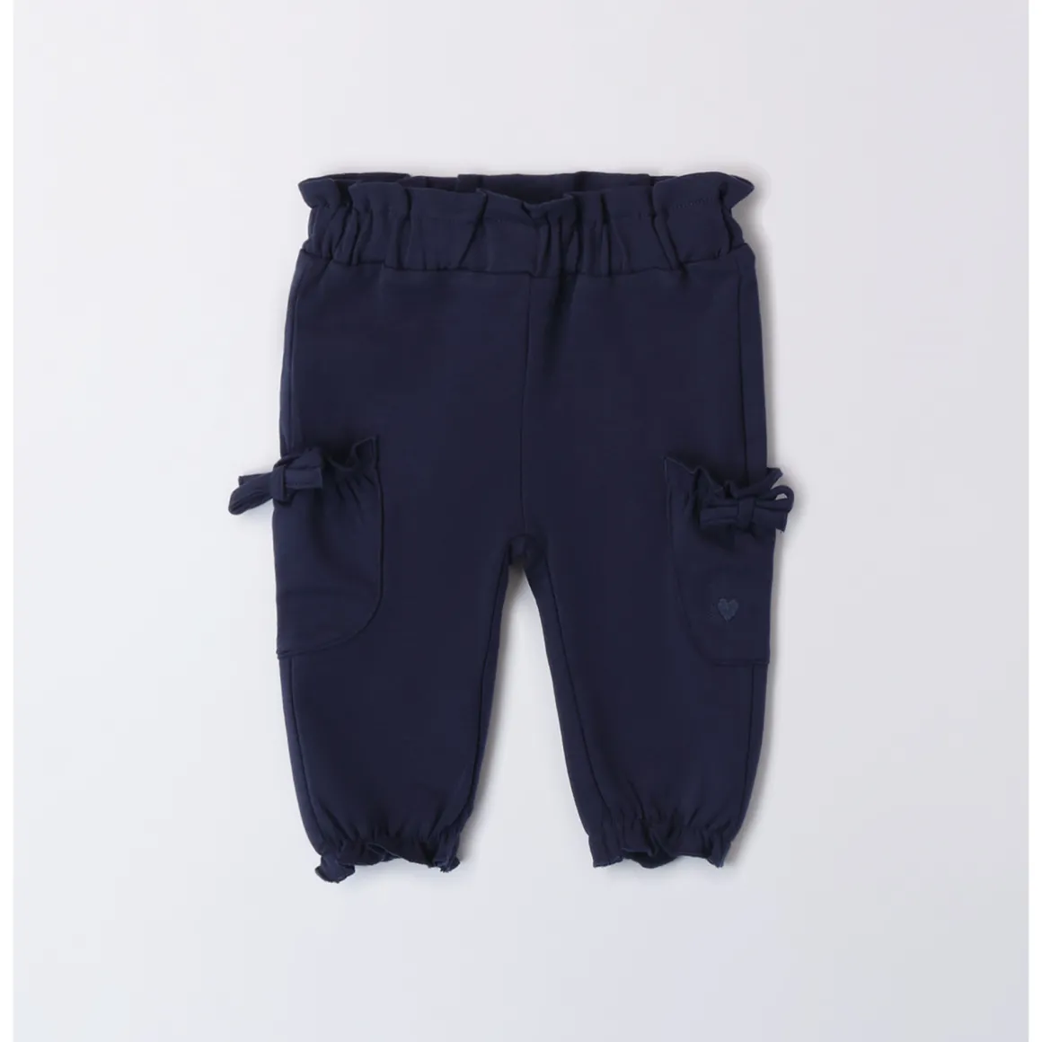 Pantalon felpa beige