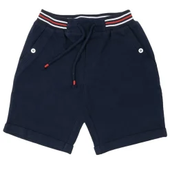 Pantaloncino casual bimbo blu piquet