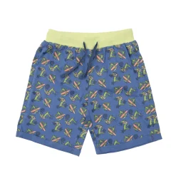 Pantaloncino jersey bimbo blue stampato