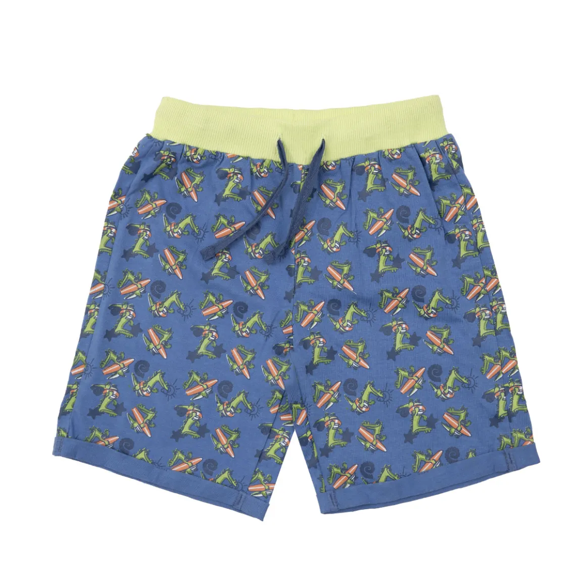 Pantaloncino jersey bimbo blue stampato