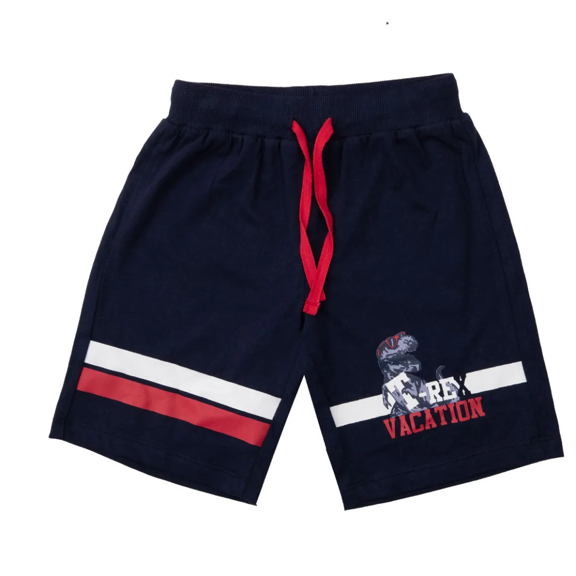 Pantaloncino jersey bimbo blu stampato