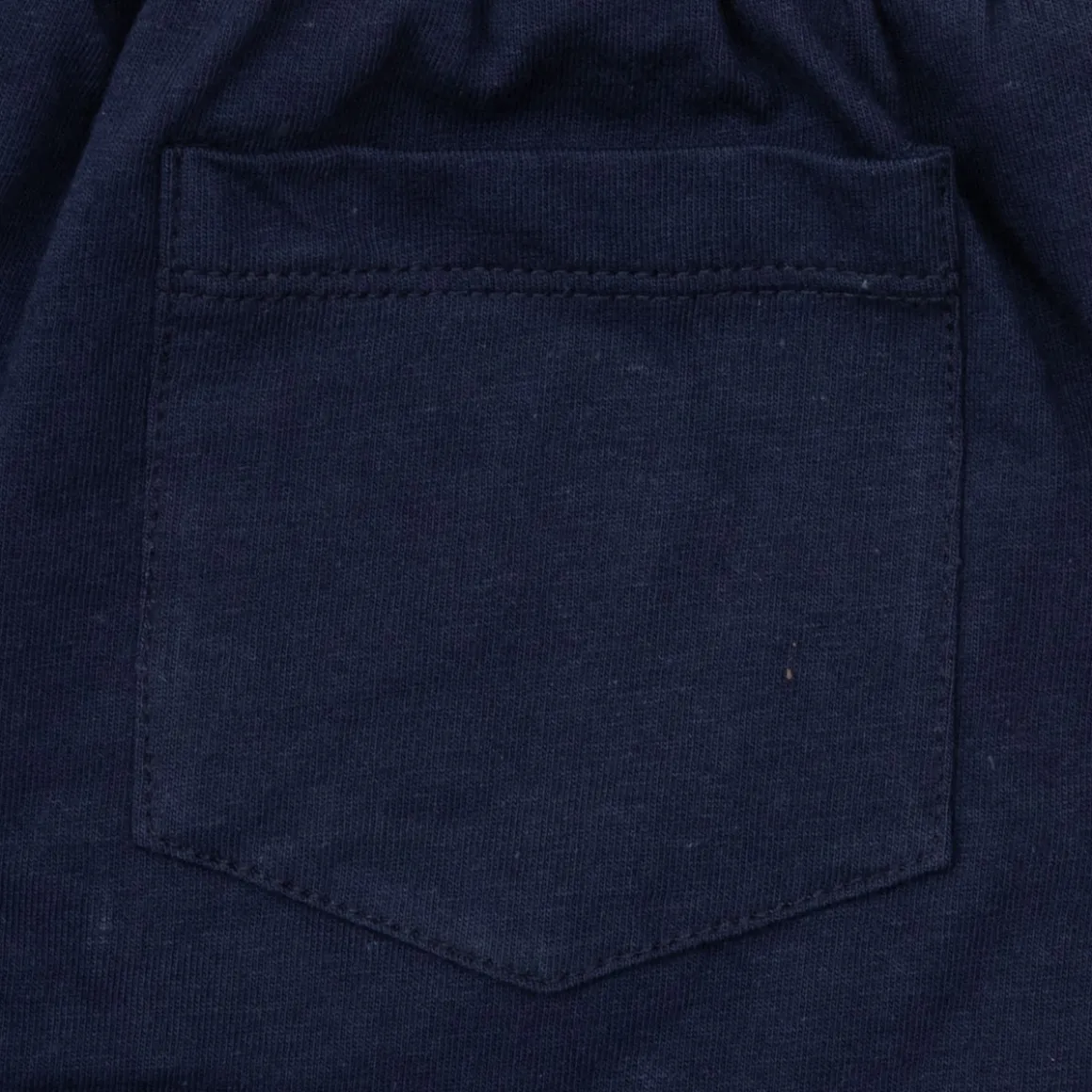 Pantaloncino jersey bimbo blu stampato