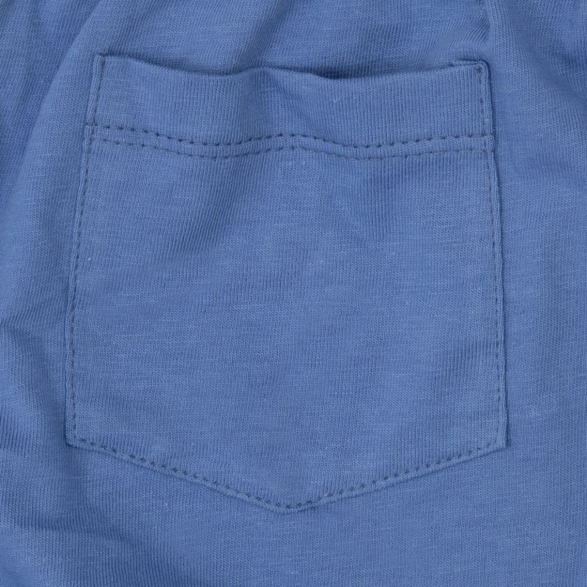 Pantaloncino jersey bimbo blue stampato