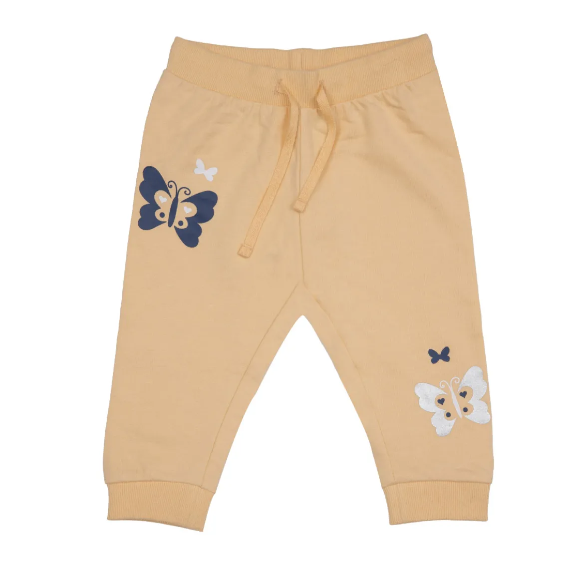 Pantalone bimba felpato arancione