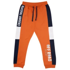 Pantalone bimbo arancione sportivo