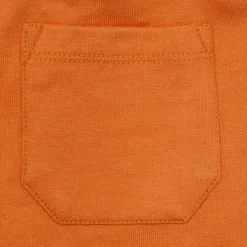 Pantalone bimbo felpato arancione