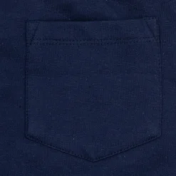 Pantalone bimbo felpato blue