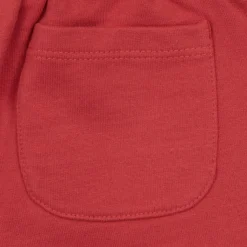 Pantalone bimbo rosso/grigio