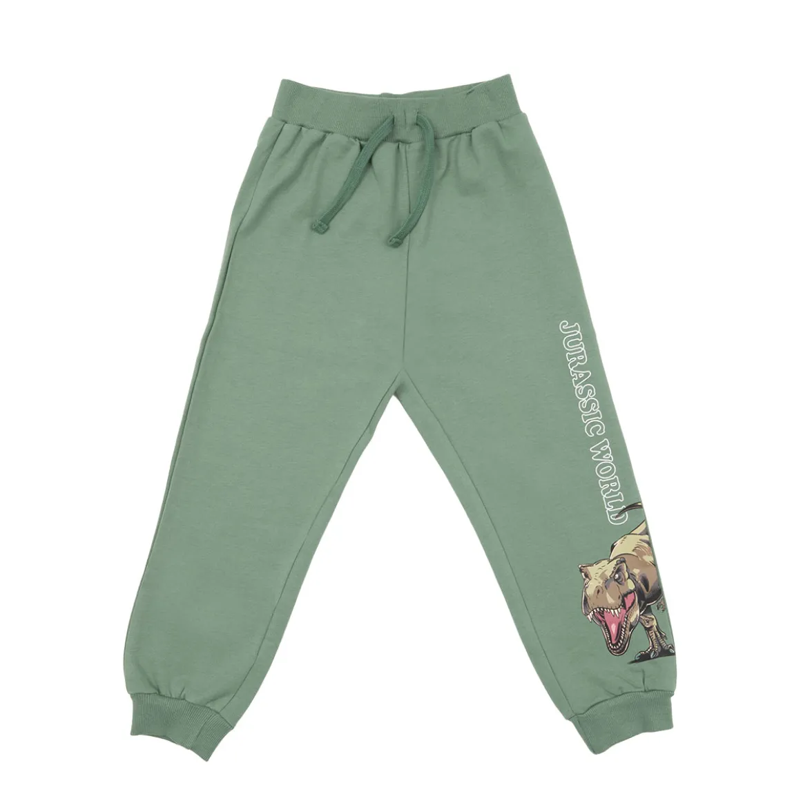 Pantalone bimbo verde “jurassic world”