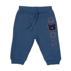 Pantalone felpato bimbo blue stampa
