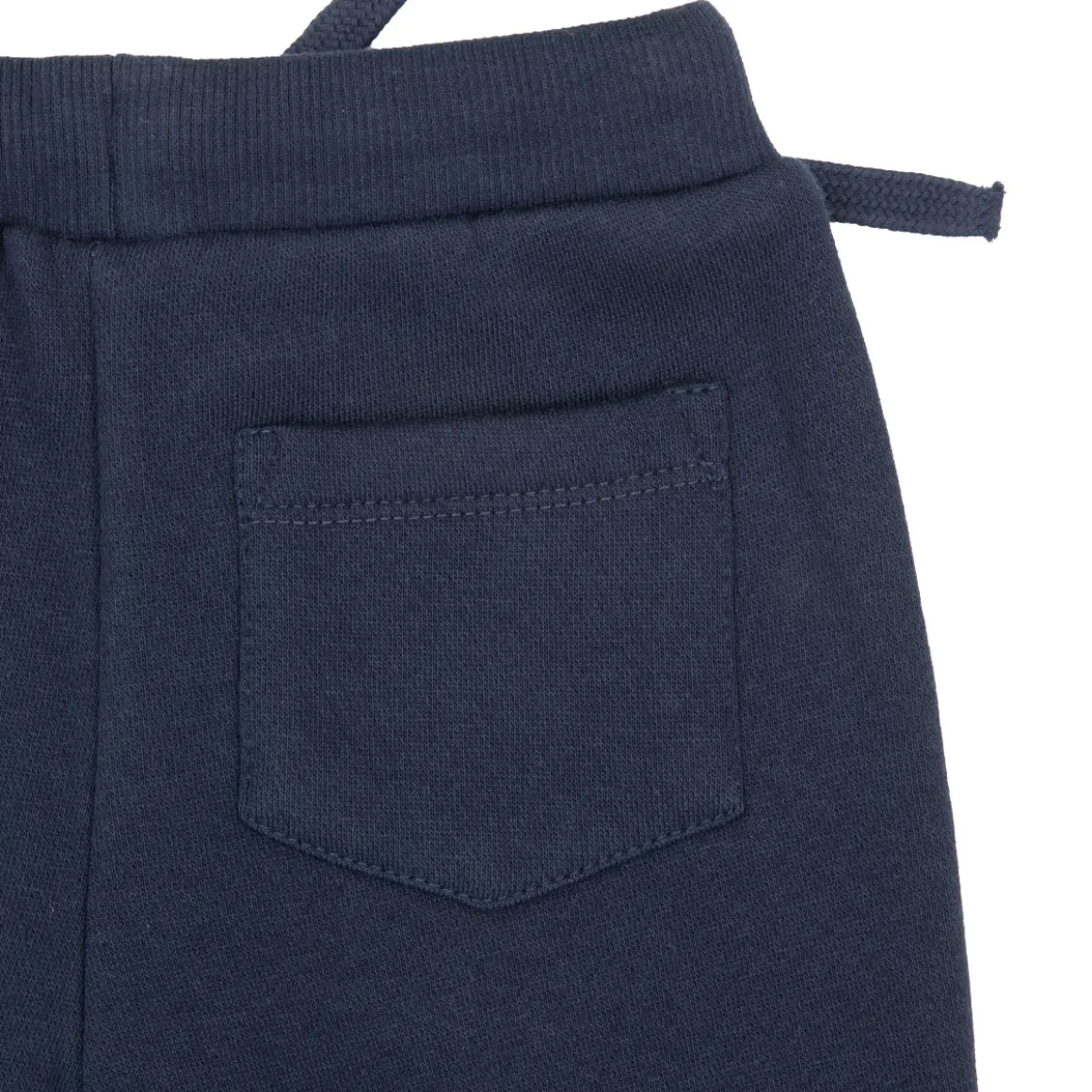 Pantalone felpato bimbo blu scuro