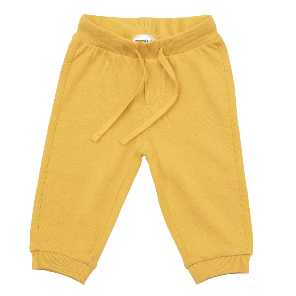 Pantalone felpato bimbo giallo