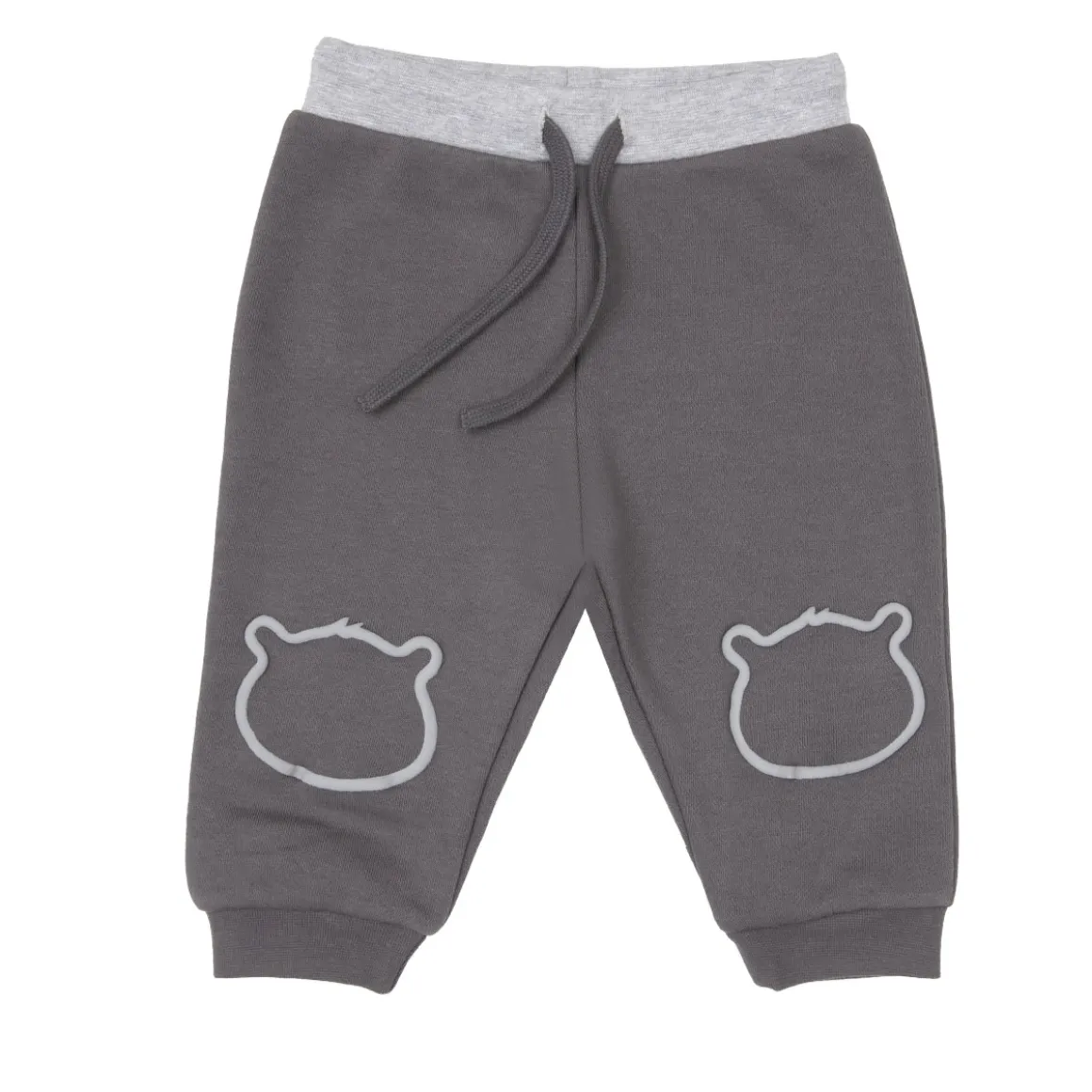 Pantalone felpato bimbo grigio scuro