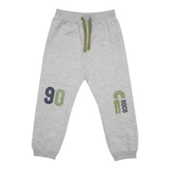 Pantalone felpato bimbo grigio