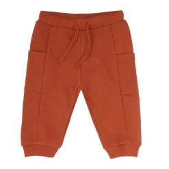 Pantalone felpato bimbo marrone
