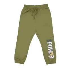 Pantalone felpato bimbo verde