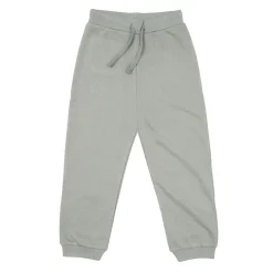 Pantalone felpato french terry bimbo verde