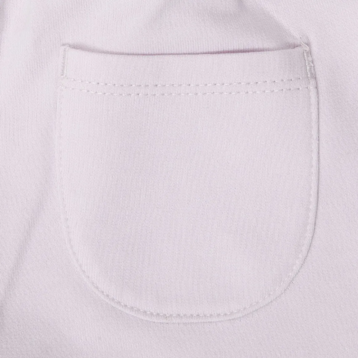 Pantalone french terry bimba rosa con stampa