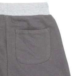 Pantalone french terry bimbo grigio scuro