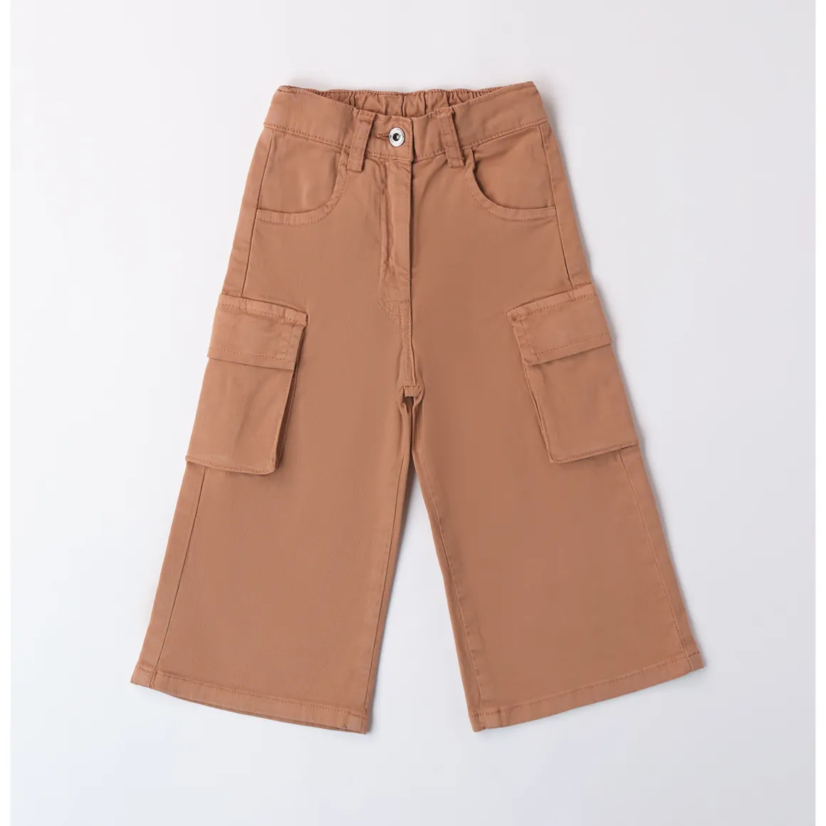 Pantalone twill stretch biscotto