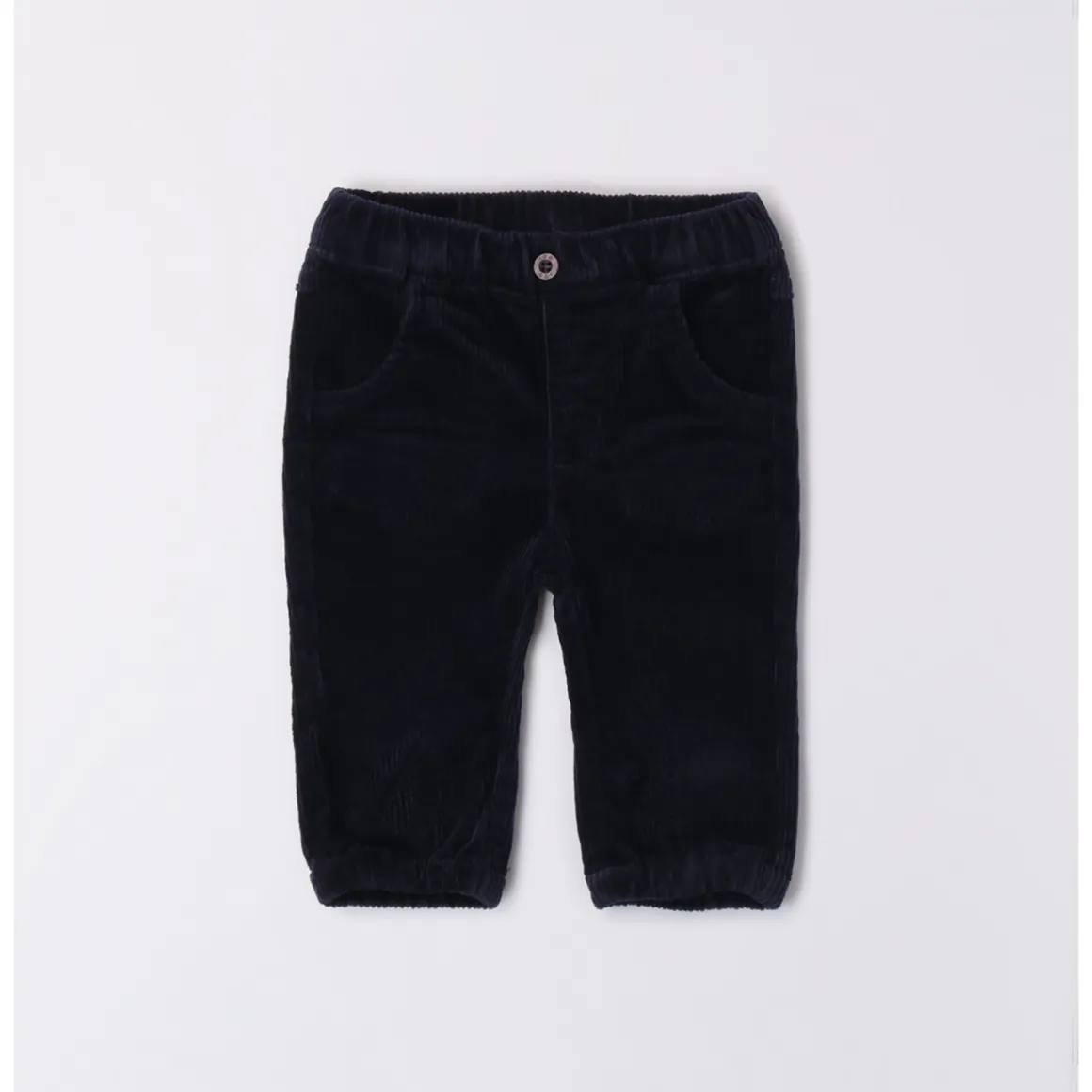 Pantalone velluto a coste blu