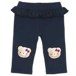 Pantaloni blu orsetti ginocchia – chicco