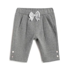 Pantaloni decorati color grigio – chicco
