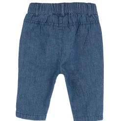 Pantaloni effetto denim, in cotone, ideali per la primavera e l’autunno