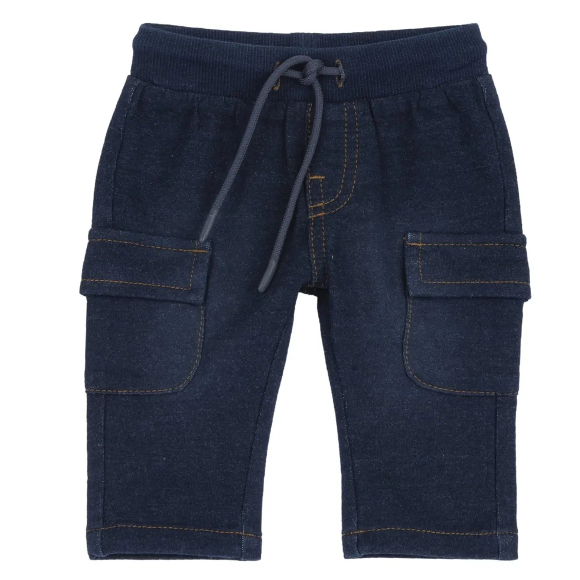 Pantaloni fake denim con tasconi – chicco