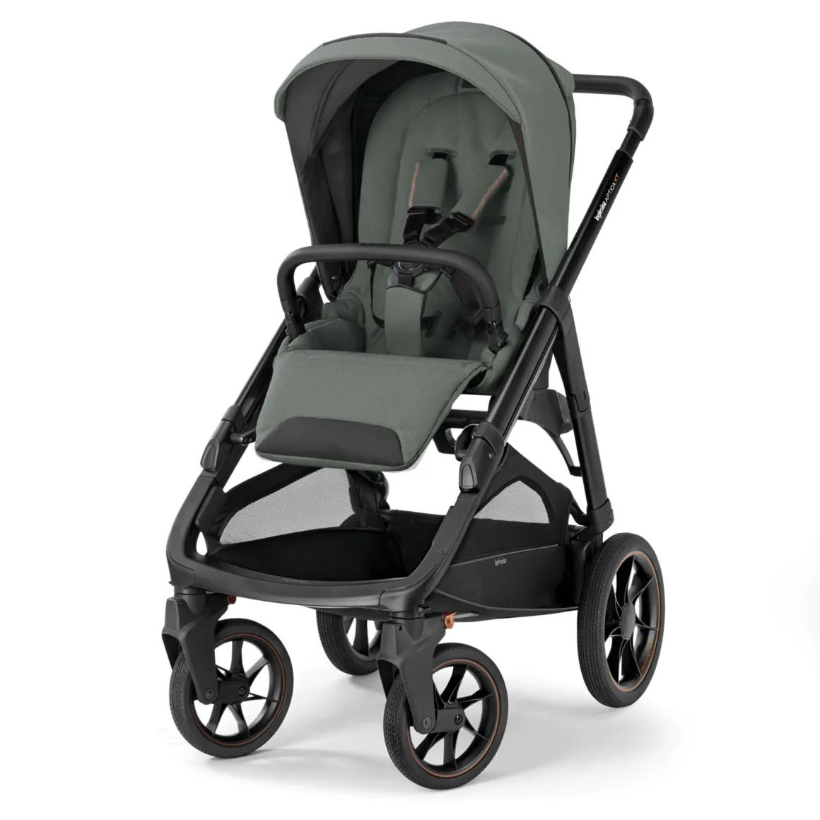 Passeggino aptica xt colore taiga green total black – inglesina