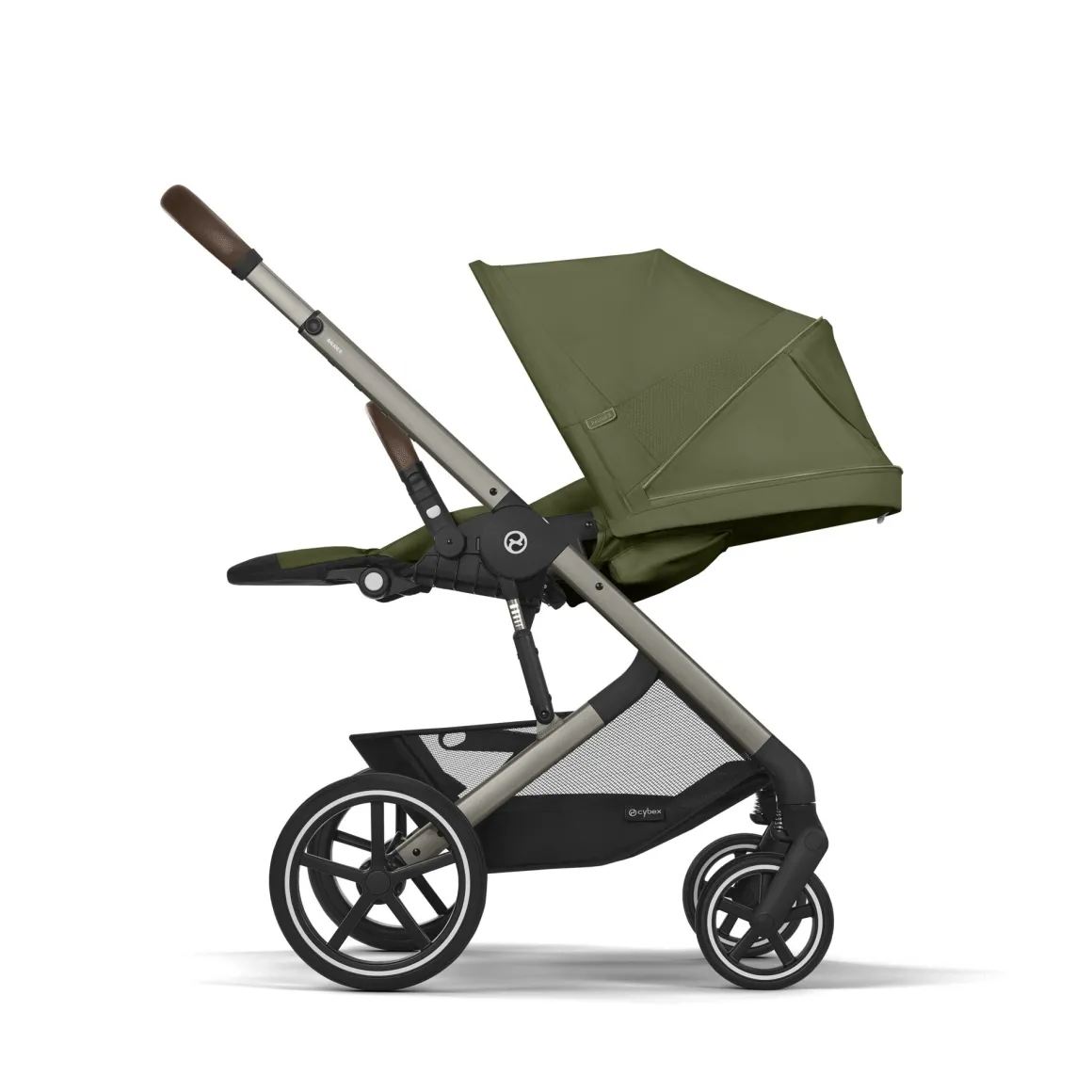 Passeggino balios s lux tpe moss green khaki – cybex